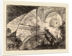 The Arch with a Shell Ornament by Giovanni Battista Piranesi