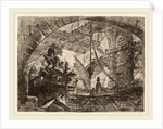 Prisoners on a Projecting Platform by Giovanni Battista Piranesi