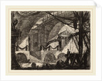 The Sawhorse, 1780s by Giovanni Battista Piranesi