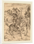 Saint Christopher on Horseback, c. 1490 by Master I.A.M. of Zwolle