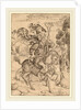Saint Christopher on Horseback, c. 1490 by Master I.A.M. of Zwolle