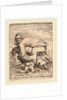 The Man with the Moneybag and His Flatterers by Jan Theodor de Bry