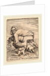 The Man with the Moneybag and His Flatterers by Jan Theodor de Bry