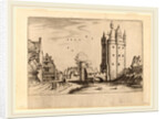 Town Gate with Country Houses by Johannes van Doetechum the Elder and Lucas van Doetechum