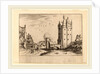 Town Gate with Country Houses by Johannes van Doetechum the Elder and Lucas van Doetechum