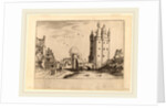 Town Gate with Country Houses by Johannes van Doetechum the Elder and Lucas van Doetechum