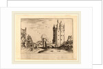 Town Gate with Country Houses by Johannes van Doetechum the Elder and Lucas van Doetechum
