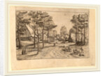 Village Street by Johannes van Doetechum the Elder and Lucas van Doetechum