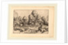 Country Village with Church, in or before 1676 by Johannes van Doetechum the Elder and Lucas van Doetechum