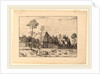 Shed with Cottage by Johannes and Lucas van Doetechum