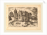 Castle by a River by Anonymous