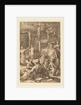 The Crucifixion, probably 1598 by Hendrik Goltzius