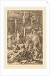 The Crucifixion, probably 1598 by Hendrik Goltzius