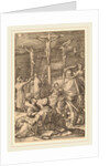 The Crucifixion, probably 1598 by Hendrik Goltzius