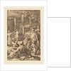 The Crucifixion, probably 1598 by Hendrik Goltzius