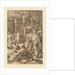 The Crucifixion, probably 1598 by Hendrik Goltzius