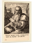 Saint Paul, probably 1589 by Hendrik Goltzius
