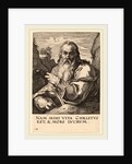 Saint Paul, probably 1589 by Hendrik Goltzius