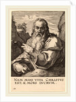 Saint Paul, probably 1589 by Hendrik Goltzius