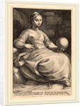 Erato, probably 1592 by Hendrik Goltzius