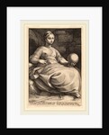 Erato, probably 1592 by Hendrik Goltzius