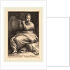 Euterpe, probably 1592 by Hendrik Goltzius