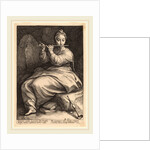 Euterpe, probably 1592 by Hendrik Goltzius