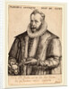 Justus Lipsius, 1587 by Hendrik Goltzius