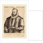 Justus Lipsius, 1587 by Hendrik Goltzius