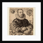 Nicolaus Petri van Deventer, 1595 by Hendrik Goltzius