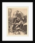 Cain Killing Abel, 1529 by Lucas van Leyden