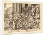 The Deaths of Ananias and Sapphira by Philip Galle