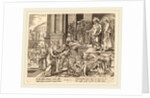 The Deaths of Ananias and Sapphira by Philip Galle