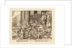 The Deaths of Ananias and Sapphira by Philip Galle