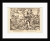 The Baptism of the Eunuch by Saint Philip by Philip Galle