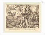 The Baptism of the Eunuch by Saint Philip by Philip Galle