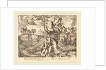 The Baptism of the Eunuch by Saint Philip by Philip Galle