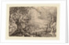 formerly Jacques de Gheyn II, Landscape with Log House near a River by Anonymous