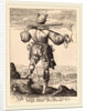 Helmeted Musketeer, 1587 by Jacques de Gheyn II