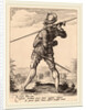 Pikeman, 1587 by Jacques de Gheyn II