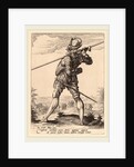Pikeman, 1587 by Jacques de Gheyn II