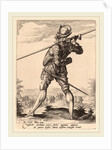 Pikeman, 1587 by Jacques de Gheyn II