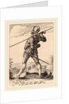 Pikeman, 1587 by Jacques de Gheyn II