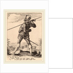 Pikeman, 1587 by Jacques de Gheyn II