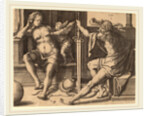 Mars, Venus, and Cupid, 1530 by Lucas van Leyden