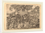 The Large Rustic Wedding Feast, 1560 by Peter van der Borcht