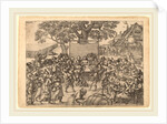 The Large Rustic Wedding Feast, 1560 by Peter van der Borcht