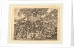 The Large Rustic Wedding Feast, 1560 by Peter van der Borcht