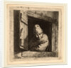 The Peasant in a Window by Cornelis Bega