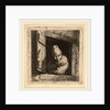 The Peasant in a Window by Cornelis Bega